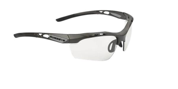 SwissEye Nucleo - Dark Grey Matt Black / Linse: Clear Smoke