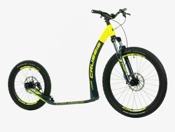 Crussis Cross 6.2-1 Tretroller Neon Gelb