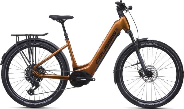 Crussis e-Country 10.11-715 Wh brown 19" Wave - 27,5"