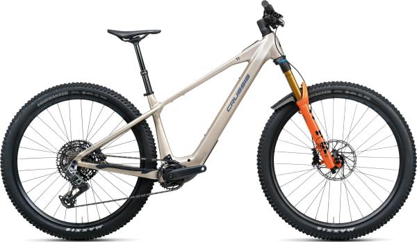 Crussis e-Hard 11.11-PRO 600 Wh M white, silver M Diamant - 29"